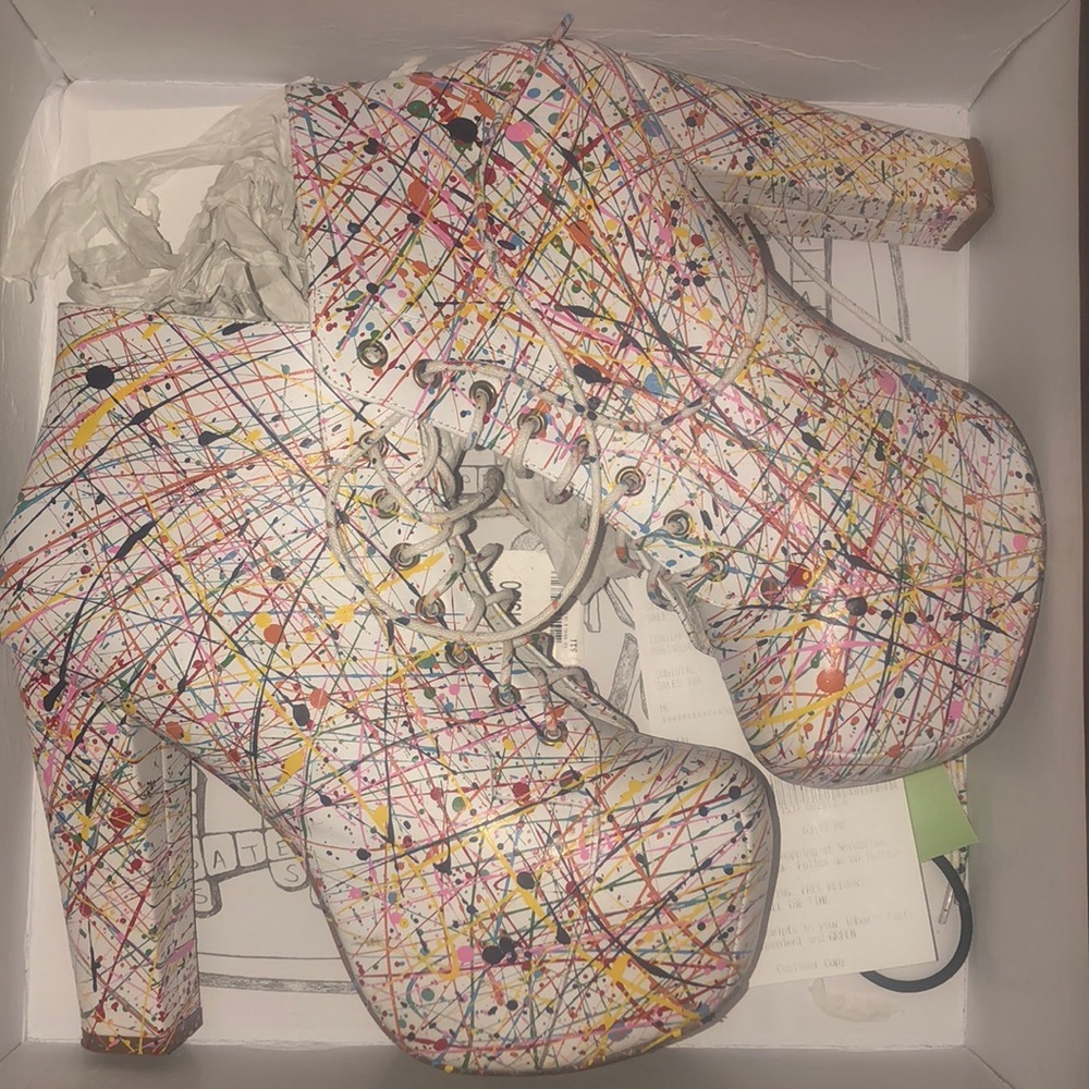 Jeffrey Campbell heels worn ONCE!